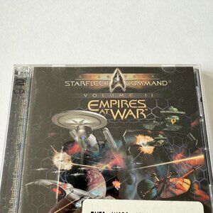 Star Trek Starfleet Command Volume 2 Empires at War 2 Disc PC Game